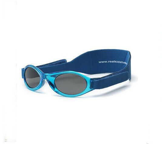 Real Kids Shades Kids' 24 Sunglasses, Royal Blue Frame/Smoke Lens